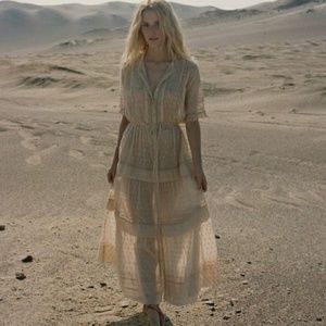 DOEN Primrose Dress in Frappe, size: L